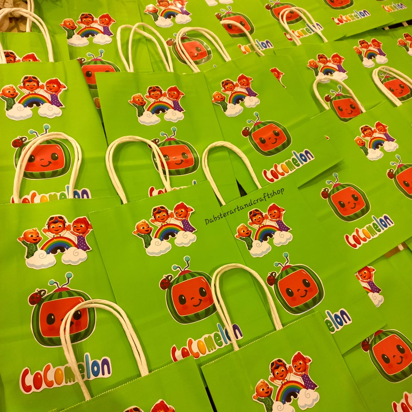 Cocomelon Themed Party Bags