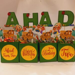 Cocomelon Magical Table Decor Boxes