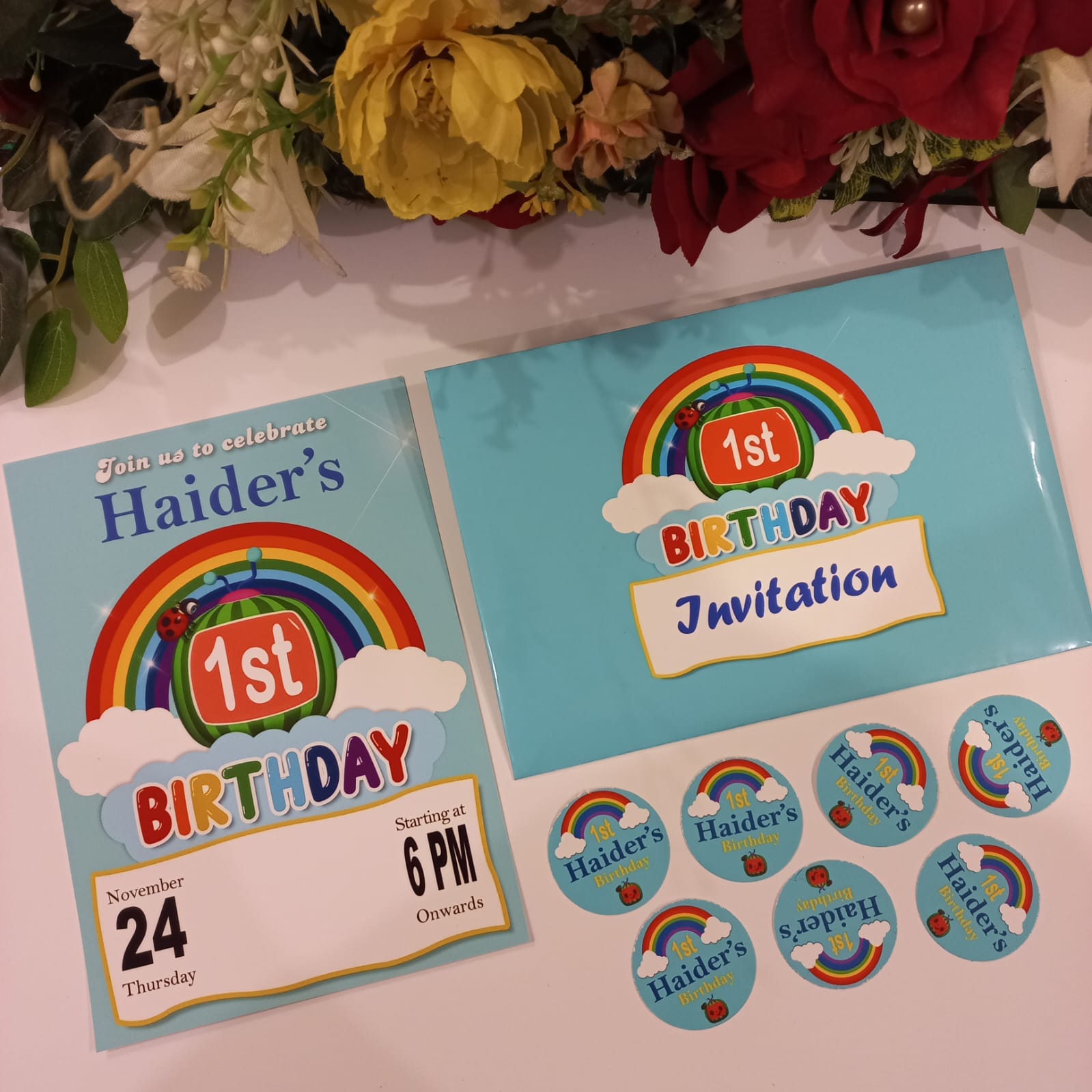 Cocomelon Fun Party Invitation