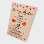 Elegant Customized  Friendship Cards/ Festive Greeting Cards / Gift Cards