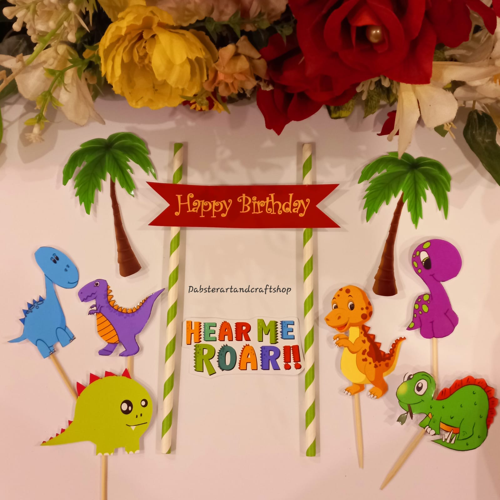 Dinosaur Cake Decoration