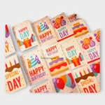 Festive Greeting Cards /Candle Theme Card/Birthday Cards/Gift Cards