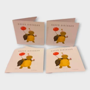 Festive Greeting Cards /Turtle Theme Card/Birthday Cards/Gift Cards