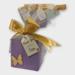 Personalized Pastel Shade Butterfly Theme Goodie Bags/ Goodie Boxes/Favor Boxes
