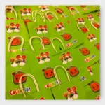 Personalized Green Cocomelon Butterfly Theme Goodie Bags/ Goodie Boxes/Favor Boxes
