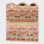 Personalized Pastel Shade Butterfly Theme Goodie Bags/ Goodie Boxes/Favor Boxes