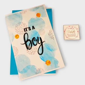 Stylish Its a Boy Cards/ Festive Greeting Cards / Gift Cards