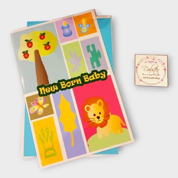 Stylish New Born Baby Cards/ Festive Greeting Cards / Gift Cards
