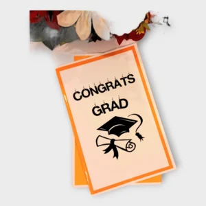 Elegant Customized  Graduation Cards/ Festive Greeting Cards / Gift Cards