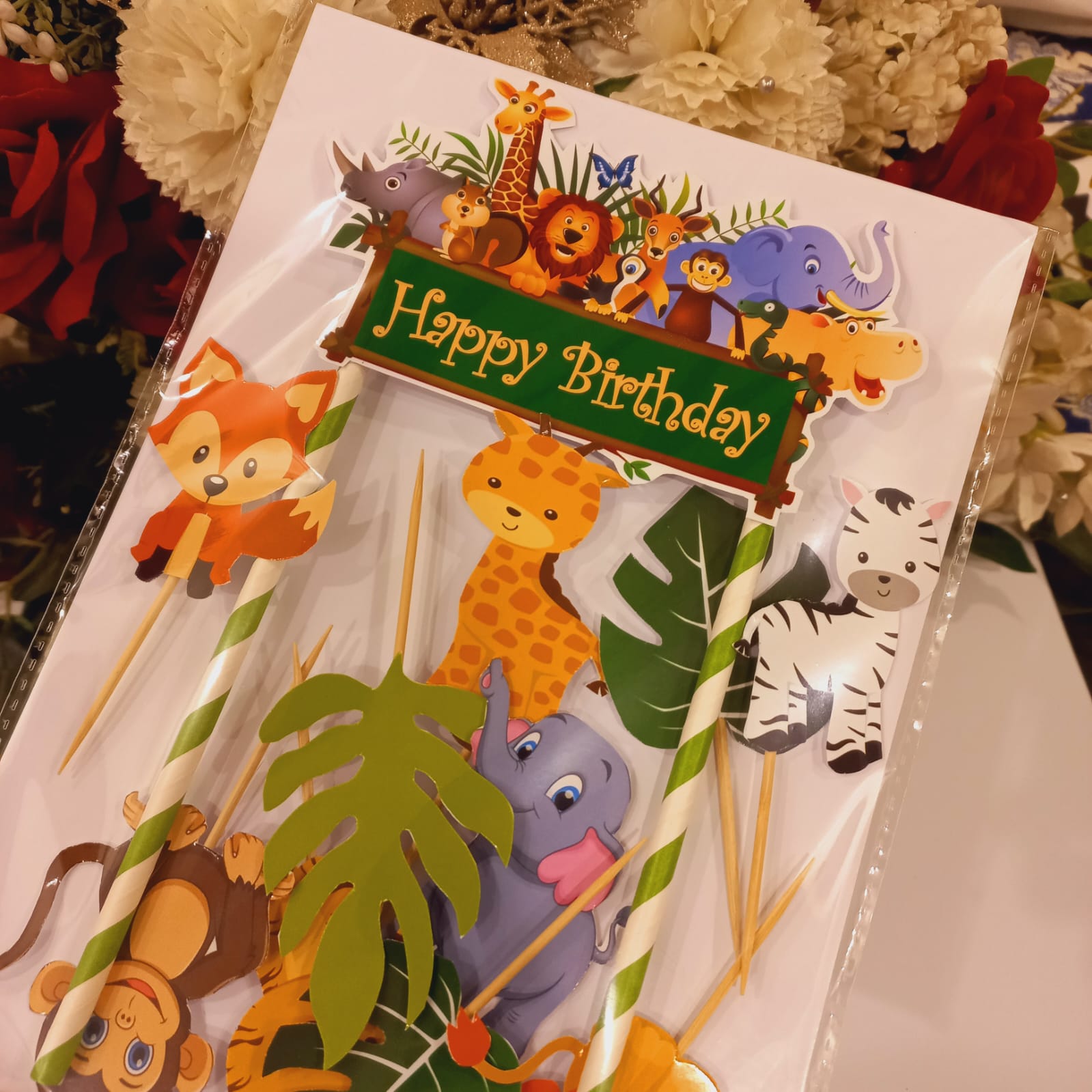 Jungle Adventure Cake Topper