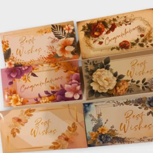 Delicate Customized Money Envelopes/Salami Envelopes