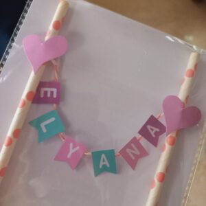 Unicorn Themed Cake Toppers Set/Printed Toppers