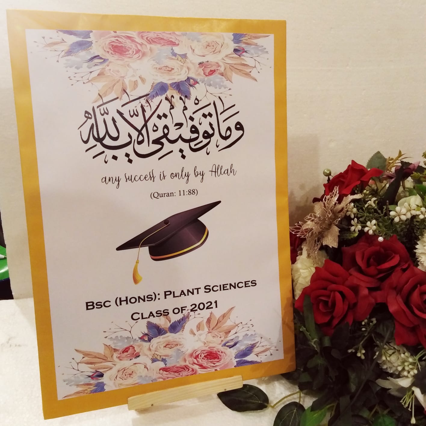 Customized Graduation Wooden Board A4/A3