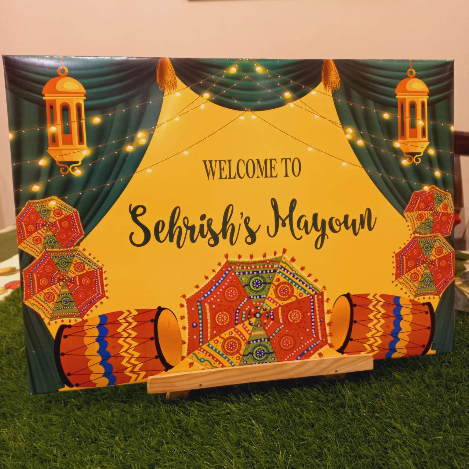Customised  Mayoun Wooden Board A4/A3