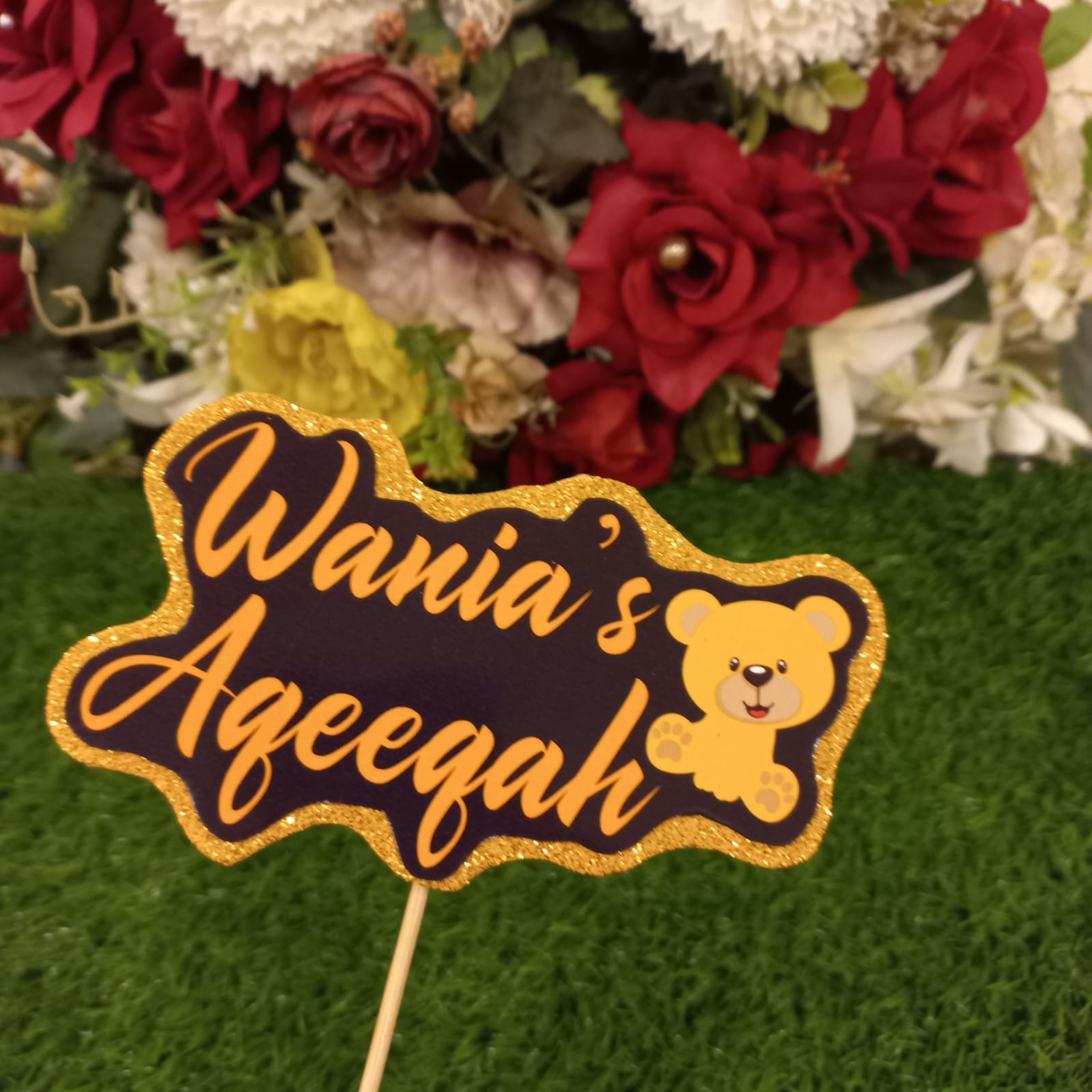 Aqeeqah Customised Cake Topper