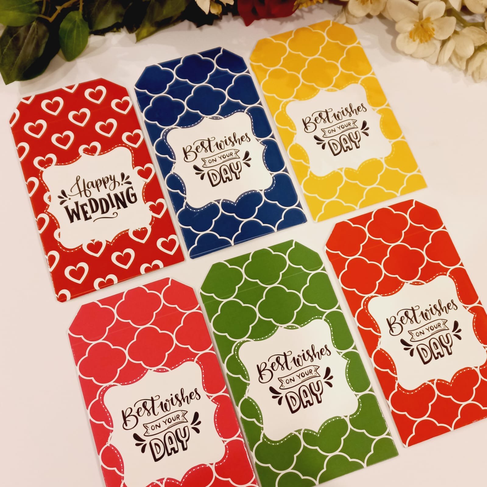 Delicate Customized Money Envelopes/Salami Envelopes