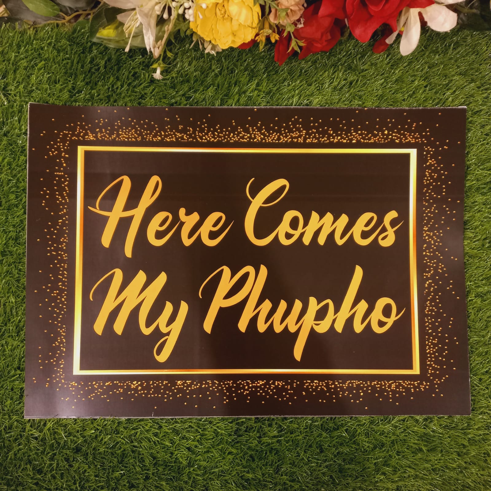 Customized Wedding  Entrance Sign Props