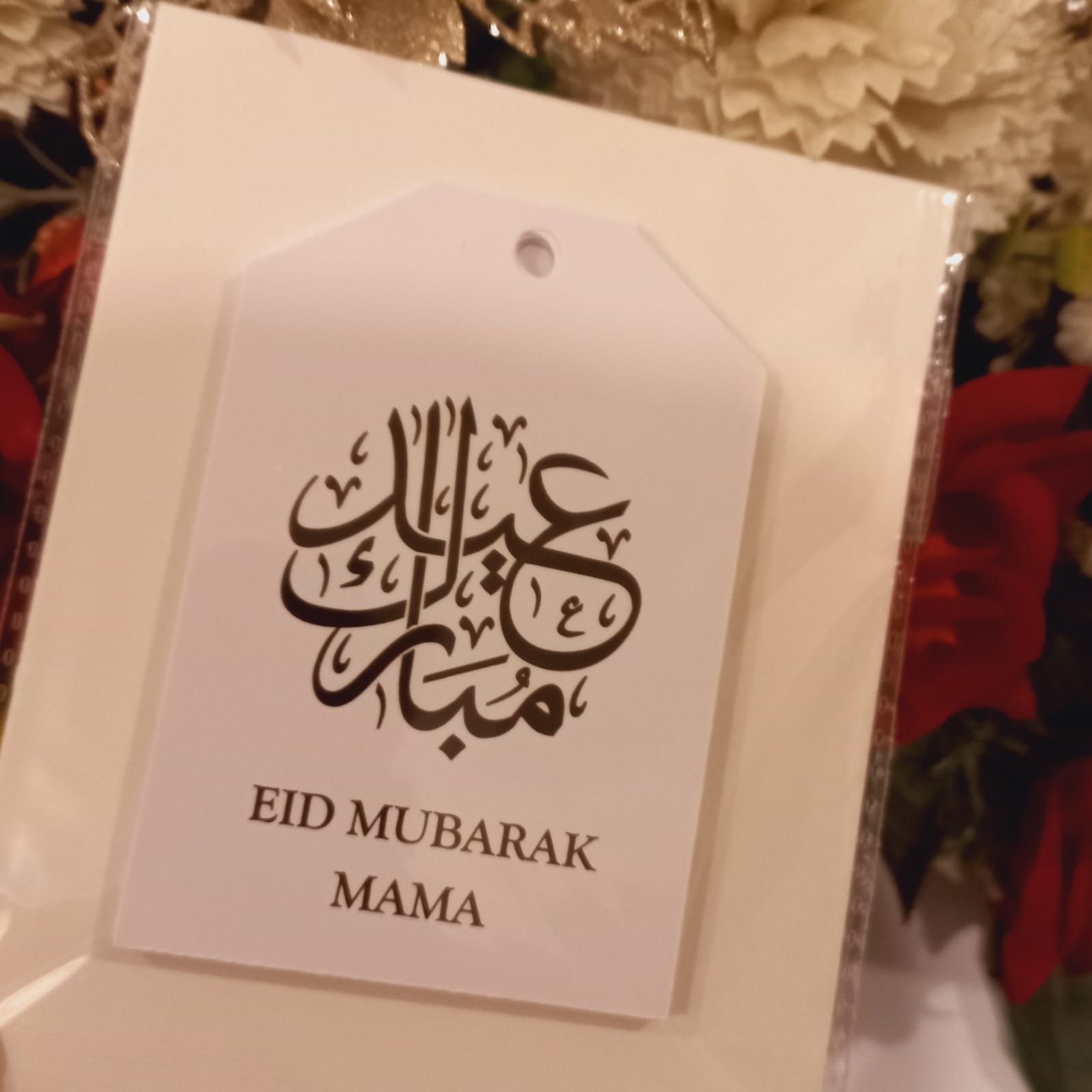 Customised Eid Mubarak Gifts Basket/Box Tags