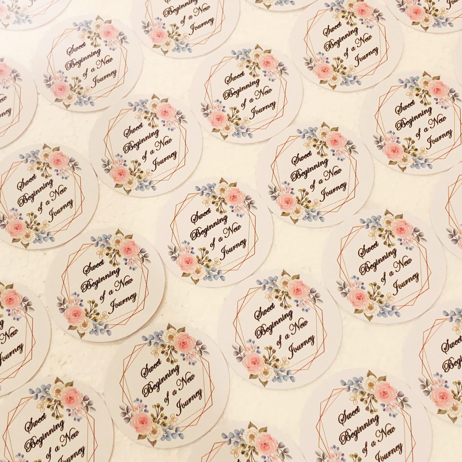Engagement Gifts Basket/Box Tags