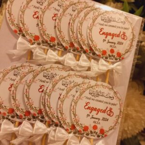 Engagement Methai Toppers/ Sweet Toppers