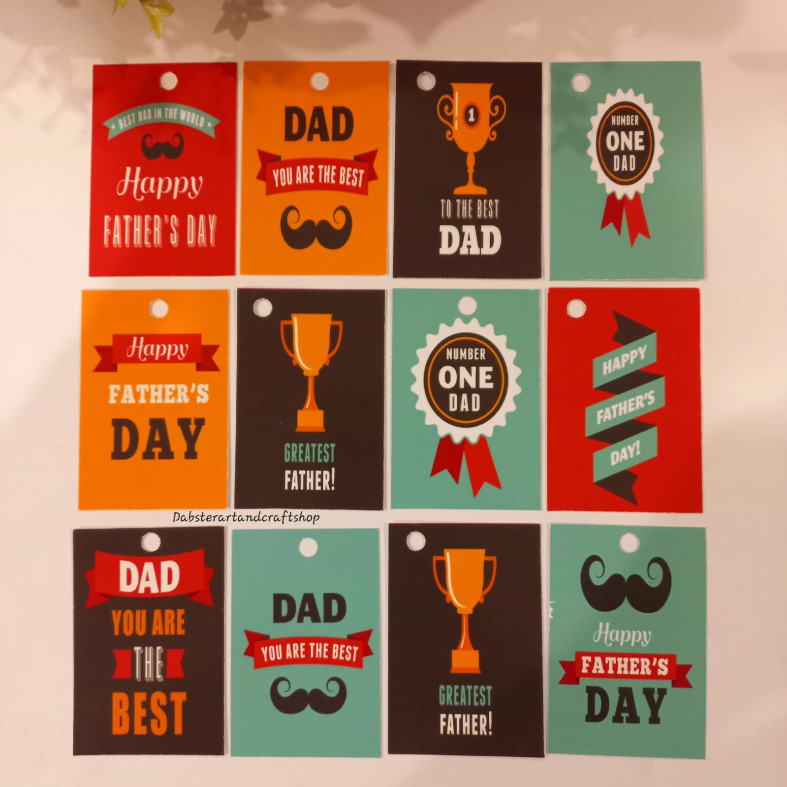Heartwarming Father’s Day Gifts Basket/Box Tags