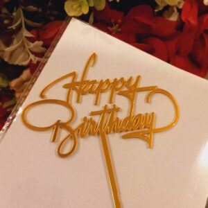 Birthday Celebration Cake Topper