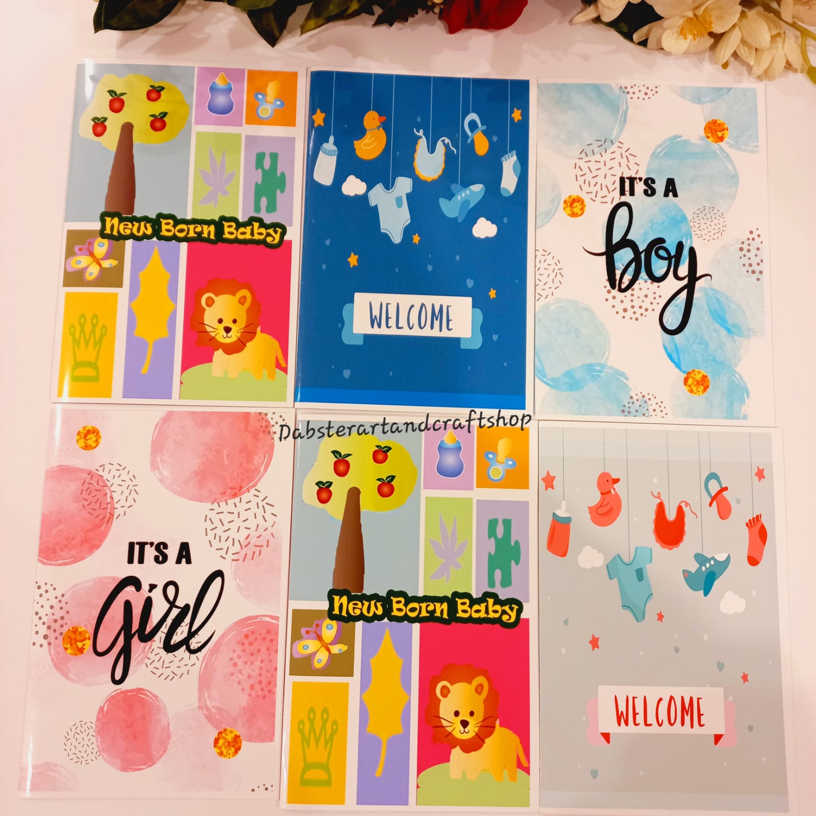 New Born Baby Greeting Cards