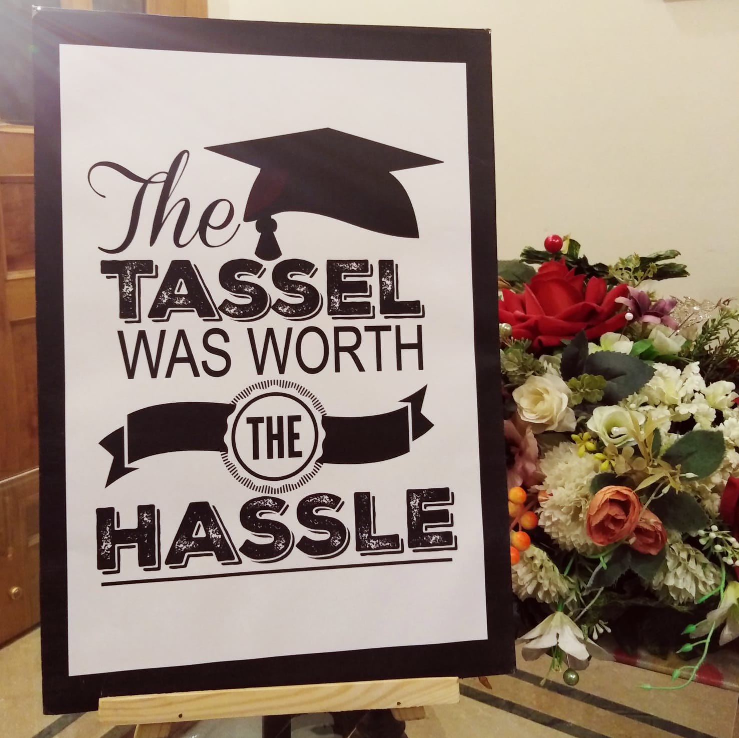 Graduation Party Wooden Boards