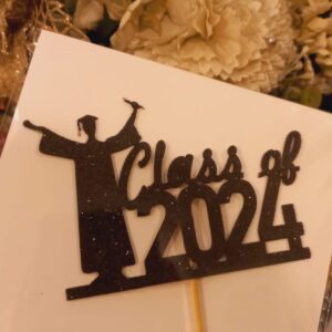 Black Graduation Topper