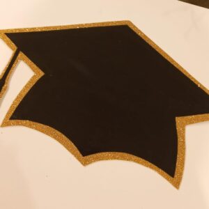 Festive Graduation Cap Backdrop