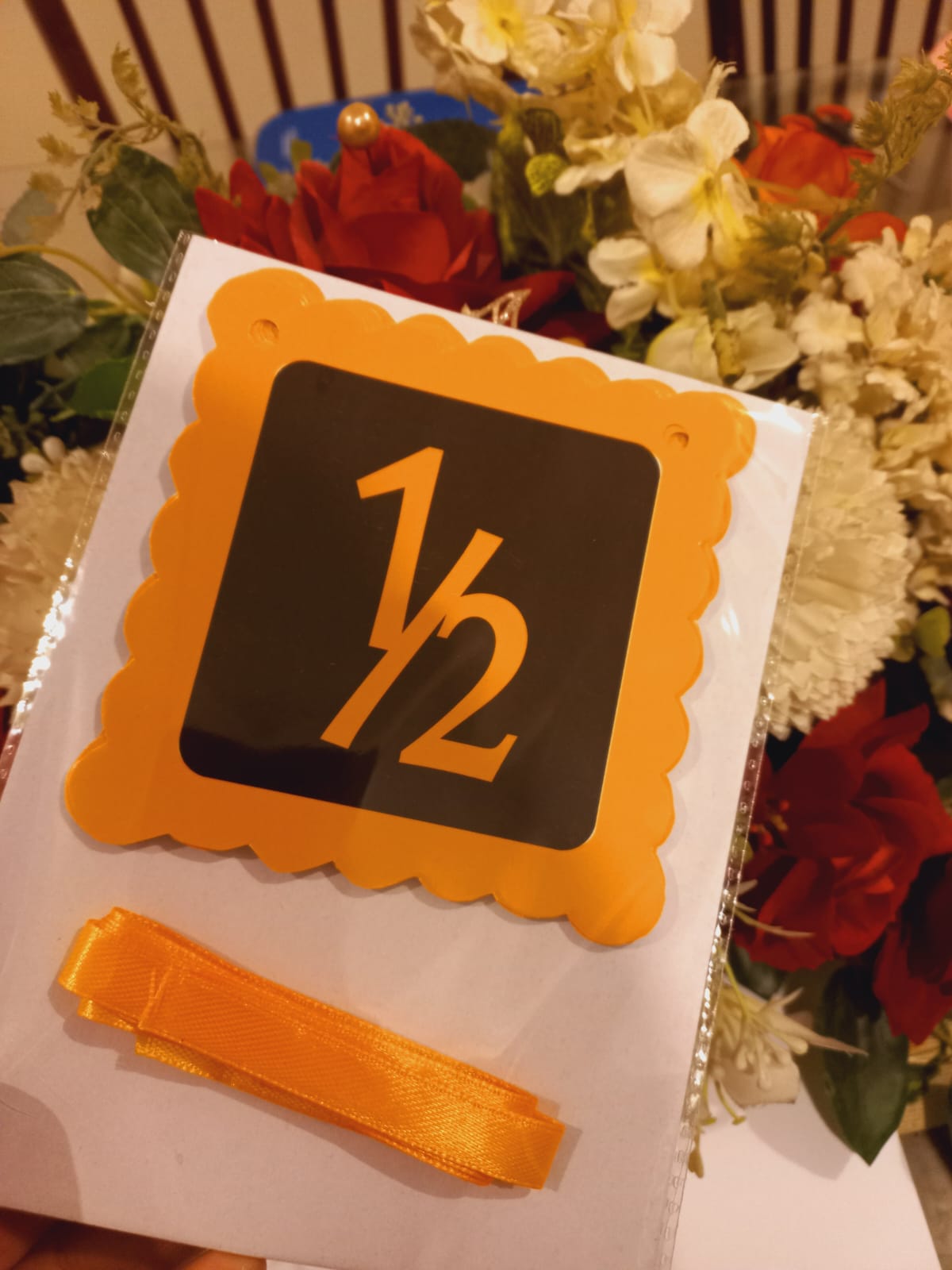 Half Birthday Backdrop Banner