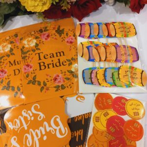 Traditional Mehndi Props & Topper Sets