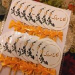 Qabool Hai Floral Methai Toppers/ Sweet Toppers