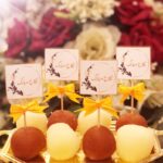 Nikkah Mubarak Floral Methai Toppers/ Sweet Toppers