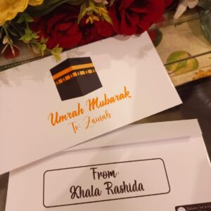 Umrah Pilgrimage Money Envelope