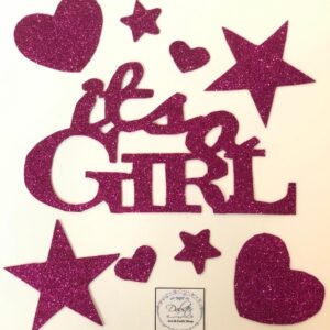Baby Girl Welcome Props Set