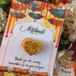 Mehndi Favor Cards / Wedding Favor Cards