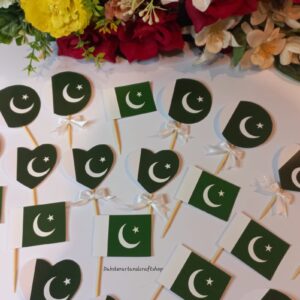 Pakistan Flag Toppers/Green Flag Toppers