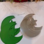 Green & White Star Moon Hangings/ Azadi  hangings /Banner/ Pakistan Day Decor item