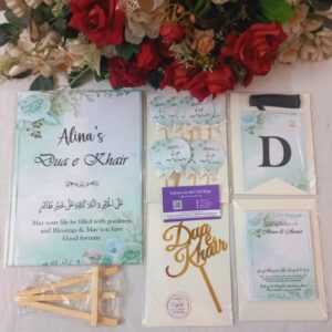 Dua e Khair Decor Bundle/wedding theme/Wedding Essentials