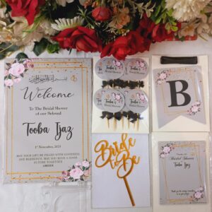 Bridal Shower Decor Bundle/wedding theme/Wedding Essentials
