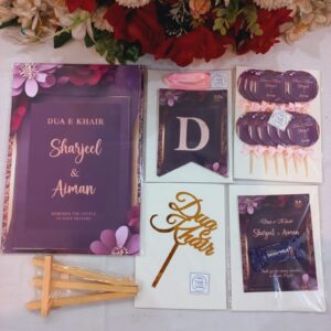 Dua e Khair Decor Bundle/wedding theme/Wedding Essentials