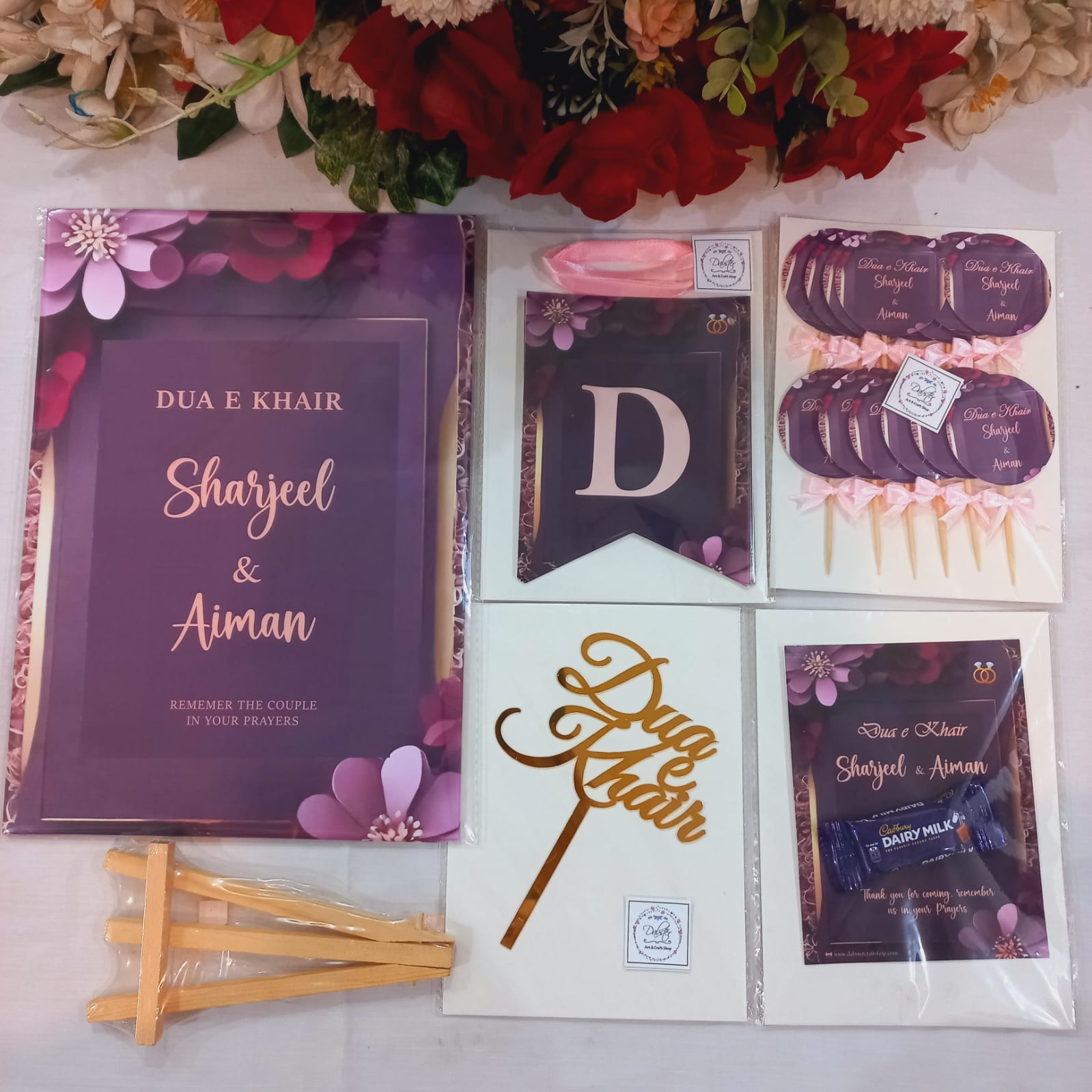 Dua e Khair Decor Bundle/wedding theme/Wedding Essentials