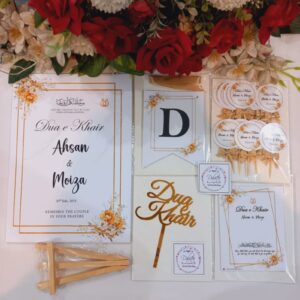 Dua e Khair Decor Bundle/wedding theme/Wedding Essentials