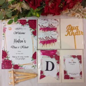 Dua e Khair Decor Bundle/wedding theme/Wedding Essentials